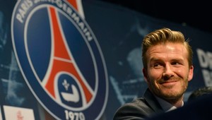 Beckham (37) prvýkrát trénoval s PSG