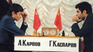 Kasparov v repete duelu z 1984 vedie nad Karpovom 3:1
