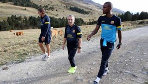 Abidal sa zotavuje a trénuje po transplantácii v Pyrenejach