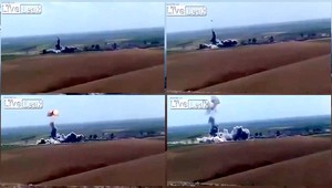 Výbuch vymrštil auto do výšky, vo vzduchu vybuchlo