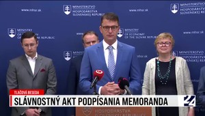 Tlačová beseda k podpísaniu memoranda k projektu Phoenix