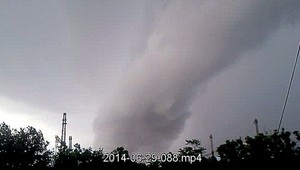 Tornádo nad Trnavou!