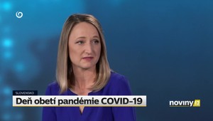 Deň obetí pandémie covid-19: V Štúdiu 24 Lenka Straková z občianskeho združenia Skutočné obete