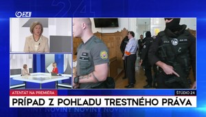 Štúdio 24: Prípad atentátu na premiéra z pohľadu trestného práva