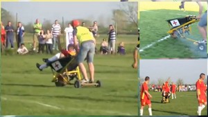 VIDEO. Poďte sa schuti zasmiať! Motorový fúrik ako nosidlá