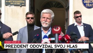 Brífing: Prezident Petr Pavel odovzdal svoj hlas