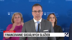 Tlačová beseda: Financovanie sociálnych služieb