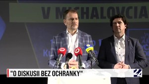 Nech nadáva mne do primitívov, opíc, dobytka, odkázal Matovič pred diskusiou v Michalovciach Káčerovi