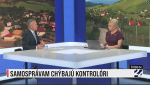 Štúdio 24: Samosprávam chýbajú kontrolóri