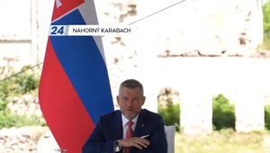 Tlačová beseda po rokovaní prezidentov Slovenska a Azerbajdžanu