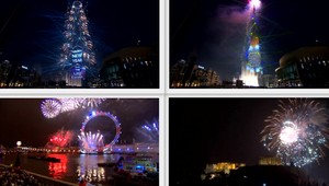 FOTO: Svet privítal rok 2019. Námestia boli plné ľudí, obloha žiarila farbami
