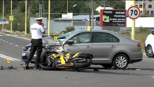 Pri tragickej nehode prišiel o život motorkár (33). Na križovatke sa zrazil s osobným autom