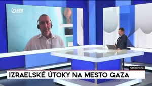 Štúdio 24: Orientalista o izraelských útokoch na mesto Gaza