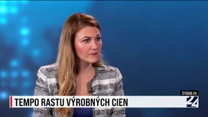 Analytička v Štúdiu JOJ 24: Miernejšia inflácia? Od letných mesiacov