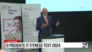 Tlačová beseda: O projekte IT FITNESS test 2024