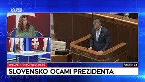 Štúdio 24: Slovensko očami prezidenta