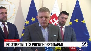 Tlačová beseda predsedu vlády a ministra pôdohospodárstva  po stretnutí s poľnohospodármi