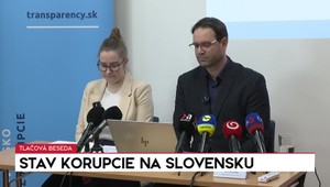 Tlačová beseda: Stav korupcie na Slovensku