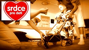 Tomáško (2) zo Srdca pre deti robí (po)kroky! Aj vďaka Vám!