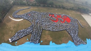 Toto je umenie viditeľné z vesmíru. Pozrite sa!