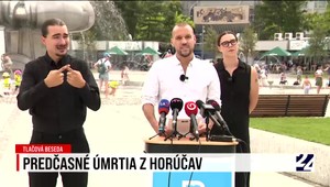 Tlačová beseda k predčasným úmrtiam v súvislosti s horúčavami