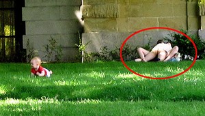 Užívali si sex na verejnosti! Nevadili ani deti...