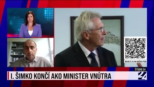 Štúdio 24 o odchode ministra Šimka