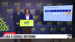 Tlačová beseda strany SaS o súdnej reforme a prípade v Košiciach