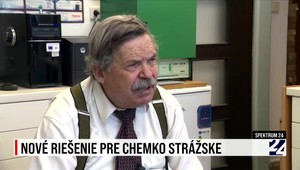 Nové riešenie pre Chemko Strážske v relácii Spektrum 24 s Jánom Mečiarom