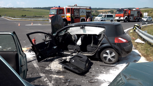 Hrozivo vyzerajúca nehoda: Vinník nedal prednosť v jazde, skončilo to zrážkou troch áut