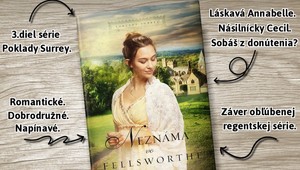 Historická romanca, ktorej nechýba napätie a akcia: Práve vyšla Neznáma vo Fellsworthe