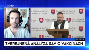 Štúdio 24: Zverejnená analýza SAV o vakcínach