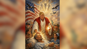 Po ostrých slovách na adresu pápeža Trump zverejnil obrázok, kde sa zobrazuje ako Ježiš