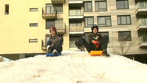 Lyžovačka na nábreží Dunaja? Áno, je to možné