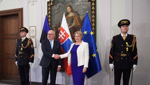 Estónsky prezident pricestoval na Slovensko