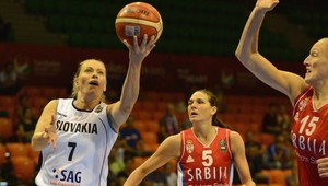 Basketbalistky prehrali nešťastne so Srbskom o dva body