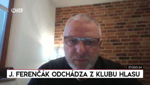 Štúdio 24: J. Ferenčák odchádza z klubu Hlasu