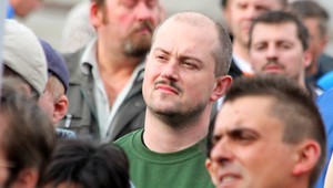 Krásna Hôrka. Kotleba si bol prezrieť svoje pozemky