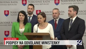 Tlačová beseda SaS: Podpisy na odvolanie ministerky
