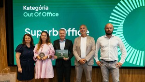Škoda Superb zvíťazila v kategórii Out of Office v súťaži CBRE Office Roka