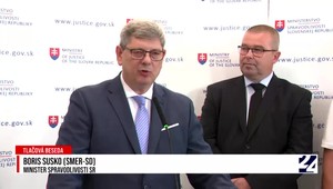 Tlačová beseda ministerstva spravodlivosti o aktuálnych témach v rezorte