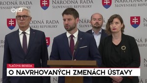 Tlačová beseda strany PS o navrhovaných zmenách ústavy
