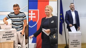 FOTOGALÉRIA: Pozrite sa, ako volili naši politici