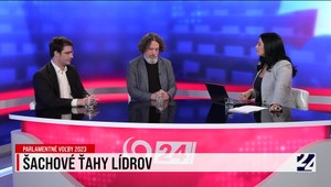 Štúdio 24 o šachových ťahoch lídrov