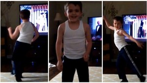 VIDEO: Hriešny tanec v podaní osemročného Charlieho je zážitok!