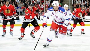 Chicago s Hossom zdolalo Gáboríkov NY Rangers