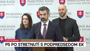 Tlačová beseda PS po stretnutí s podpredsedom Európskej komisie
