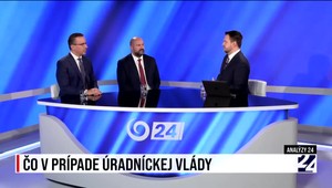 Analýzy 24 o úradníckej vláde a predčasných voľbách: Peter Pčolinský a Erik Tomáš