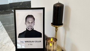 Squashista Miroslav Celler (†31) po sebe zanechal tehotnú manželku a malého synčeka