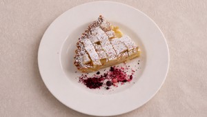 Crostata s hruškami a ricottou